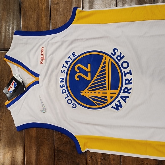 Nike Andrew Wiggins 22 Golden State Warriors White Swingman Player Jersey XL 52 - Picture 3 of 8